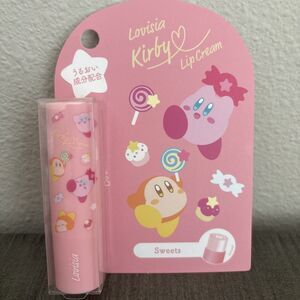 Hoshi no Kirby Lovisia Lip Balm Chap Stick Sweets Scent Star Kirby Waddle Dee